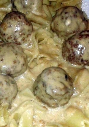 A picture of Not Really 'Swedish' Meatballs.
