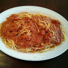 Simple Basic Marinara Sauce A picture of Simple Basic Marinara Sauce.