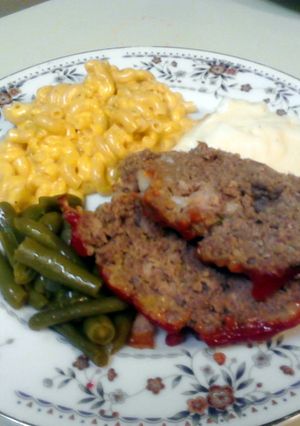 A picture of Nickie's Famous Meatloaf.
