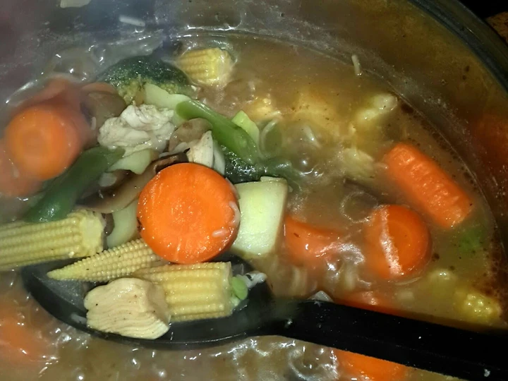 Recipe easy soup can be made into stew as well the Delicious Can spoil the tongue
