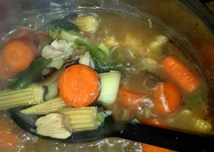 Recipe of Speedy easy soup can be made into stew as well