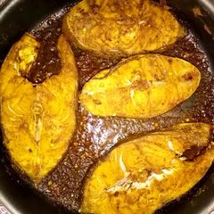 A picture of Baked fish.