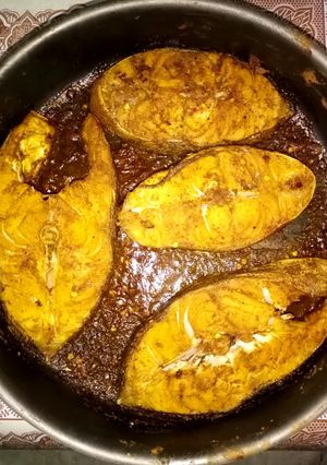 A picture of Baked fish.