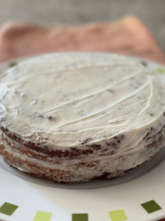 Foto principal de Carrot cake de almendra sin gluten y sin azúcar (Thermomix)