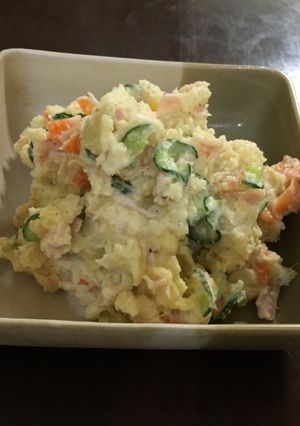 Una foto de La ensalada de patatas ～Sabor a mayonesa～