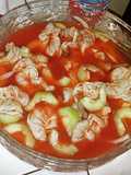 Shrimp in clamato