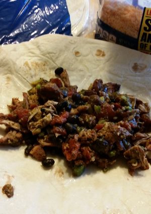 A picture of Smoked pork tacos.