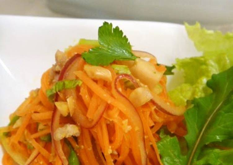Recipe of Perfect Thai-Style Carrot Salad