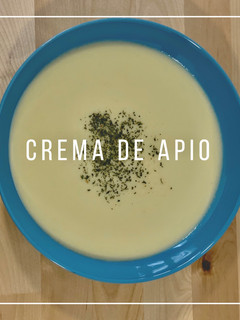 Una foto de Crema de APIO con Thermomix