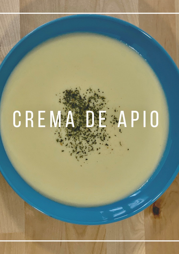 Una foto de Crema de APIO con Thermomix