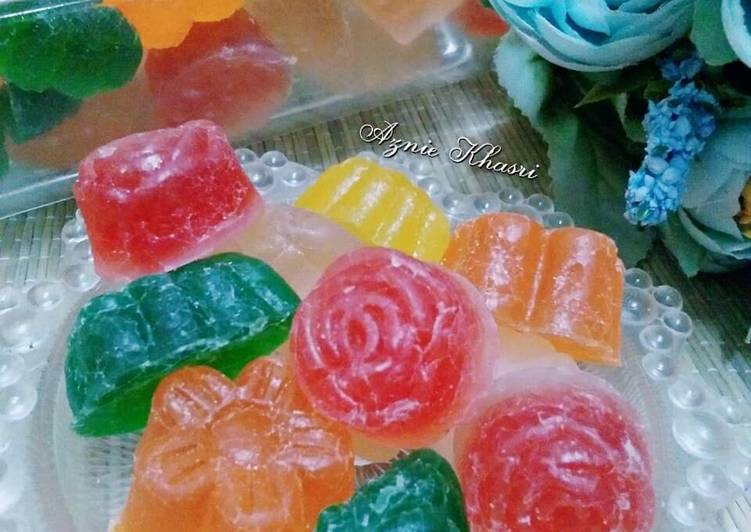 Arahan Memasak 💯agar-agar kering💯 yang Bergizi