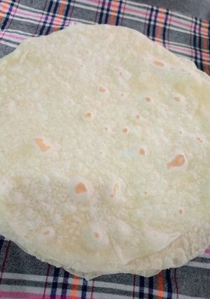 صورة لوصفة خبز التورتيلا