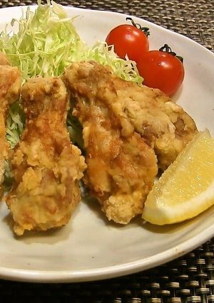 A picture of Juicy Karaage Made With Chicken Drumsticks.