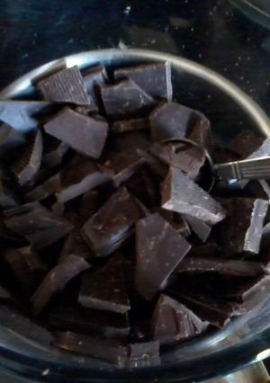 A picture of beetroot chocolate brownies!!.