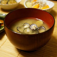 * Basic * Shijimi Clam Miso Soup * A picture of * Basic * Shijimi Clam Miso Soup *.