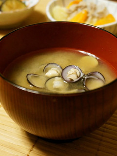 A picture of * Basic * Shijimi Clam Miso Soup *.