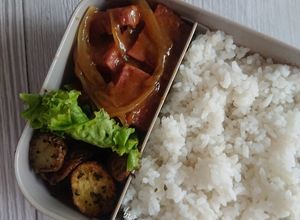 Foto resep Beef Luncheon w/ Demiglace ~lunchbox