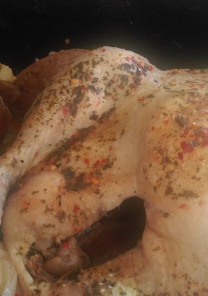A picture of Mandys whole chicken slow cooker.