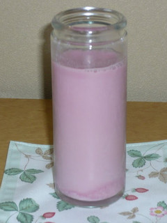 A picture of Faux Yogurt Smoothie: Soy Milk and Vegetable Juice.