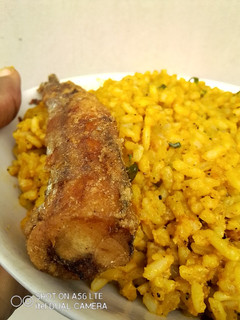 A picture of Waterleaf and Utazi Native Rice 2.
