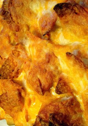 A picture of Doritos Chicken Casserole.