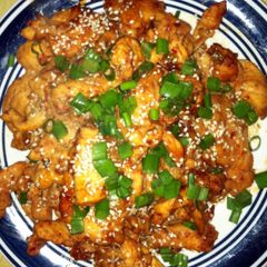 A picture of Korean-style Chicken.