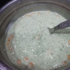 A picture of Curd & Pudina Raita.
