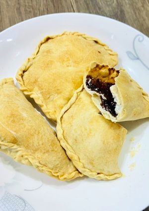Hình của món Bánh mì bong bóng (bánh mì không men nở).