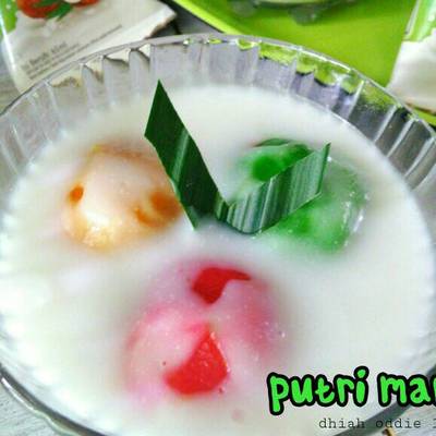 Resep Kue Putri Mandi Oleh Dhiah Oddie Cookpad