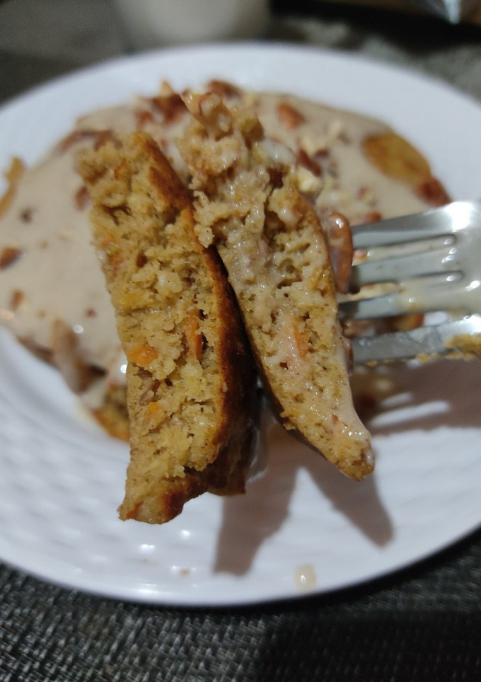 Una foto de Pancakes de zanahoria
