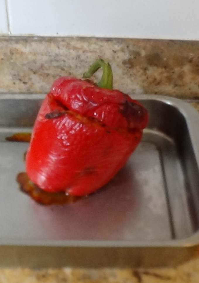 Una foto de Pimientos rellenos
