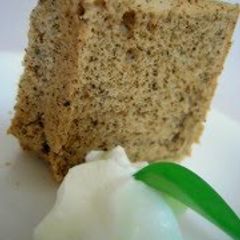 A picture of Black Tea Chiffon Cake.