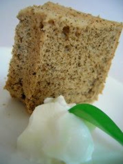 A picture of Black Tea Chiffon Cake.