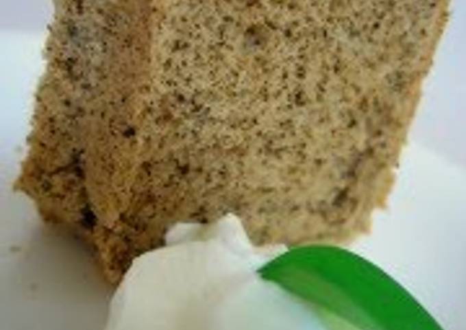 Black Tea Chiffon Cake