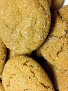 A picture of Spicy Ginger Cookies.