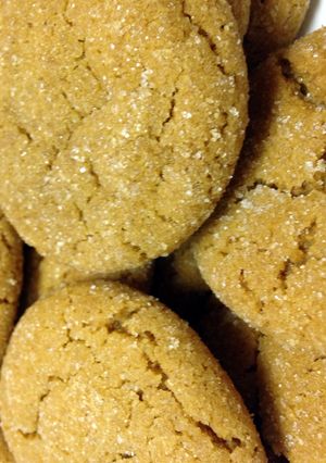 A picture of Spicy Ginger Cookies.