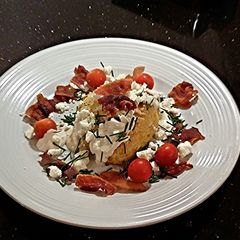 A picture of Roasted Spicy Cabbage Wedge Salad.