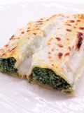 Cannelloni ricotta e spinaci con pasta fresca all'uovo