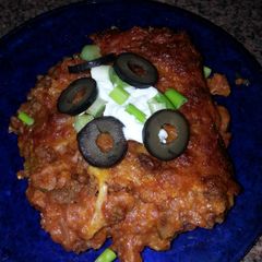 A picture of Easy Enchiladas Casserole.