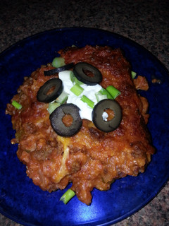 A picture of Easy Enchiladas Casserole.