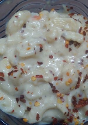 વ્હાઈટ સોસ પાસ્તા(white pasta recipe in gujarati) રેસીપી મુખ્ય ફોટો