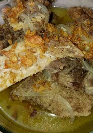 Foto resep Sop tulang kambing praktis#kitaberbagi