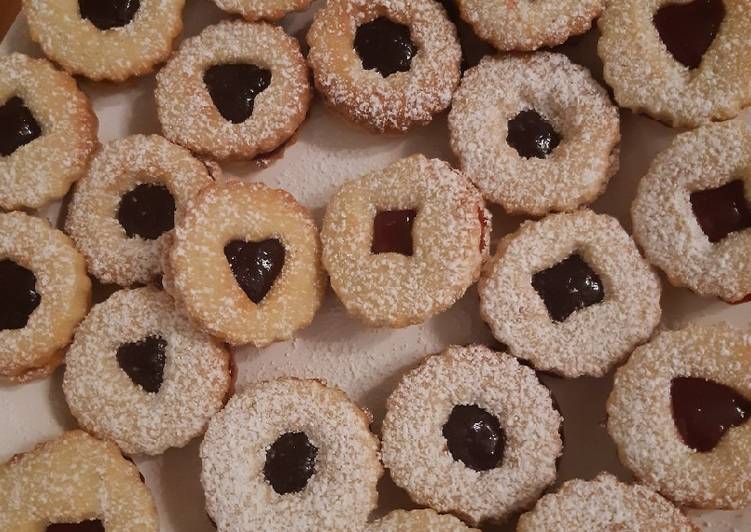 EMPFOHLEN! Rezepte Linzer Plätzchen