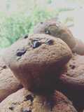 Muffin gocce di cioccolato