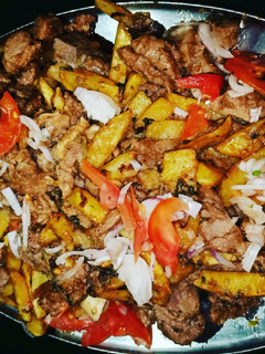 A picture of Mutton And Fries.