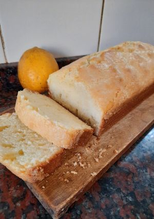 Una foto de Budín de limón súper aromático