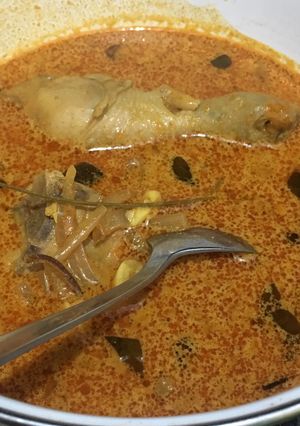 Foto resep Kari Ayam Bumbu Instan untuk cocol canai