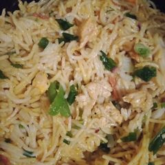 Szechwan chowmein A picture of Szechwan chowmein.