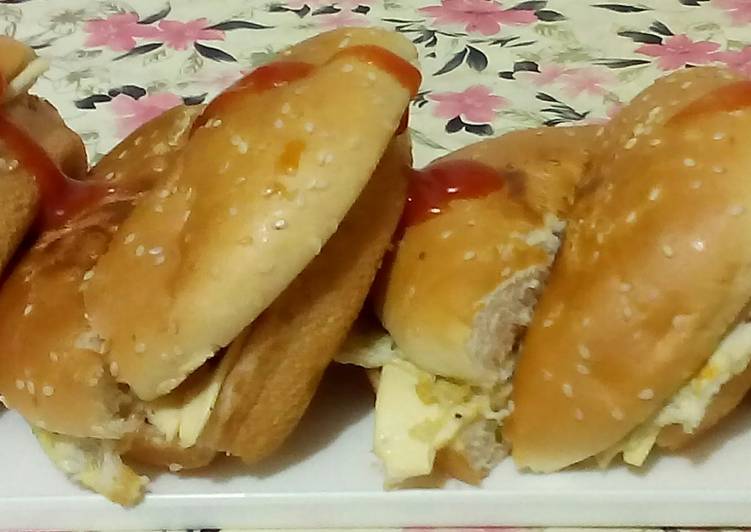 Recipe of Perfect Burger for kids Lunch