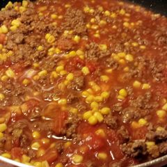 A picture of Corn Con Carne.